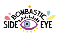 bonbonatelje sideeye bonbon bombastic atelje Sticker