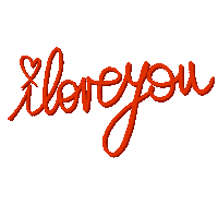 I Love You Passion Sticker