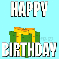 Celebrate Happy Birthday GIF by Pudgy Penguins