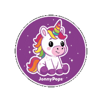 Unicorn Popsicle Sticker by JonnyPops