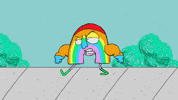 Angry Gay Pride GIF by ToonTownClown