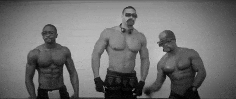 shirtless sub pop GIF by Clipping.