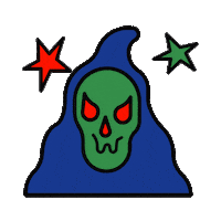 Death Skull Sticker by DOOMSDAY SOCIETY