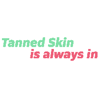Summer Skin Sticker by The Fox Tan