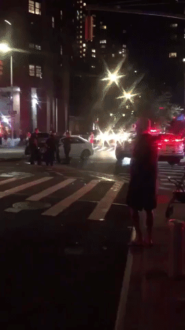 Car Crashes Into Restaurant in Upper East Side, New York