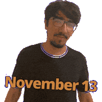 November 13 Sticker