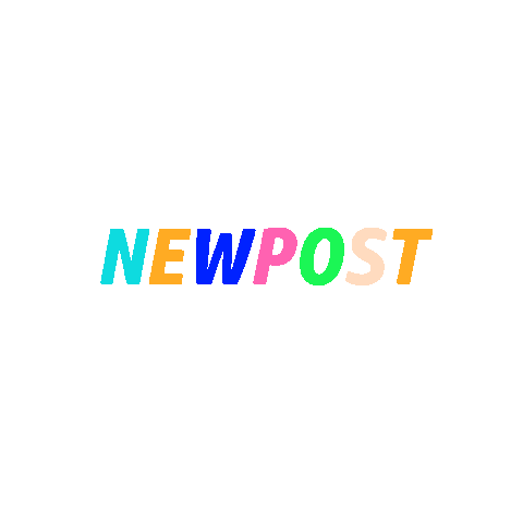 Typography Checkout Sticker
