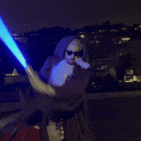 Swinging Star Wars GIF