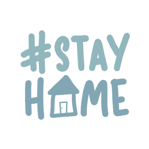 justletteryn giphyupload covid quarantine stayhome Sticker