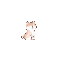 Hungry Shiba Inu Sticker