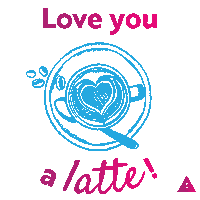 coffee pun Sticker by April8