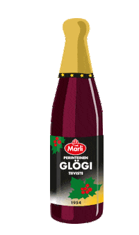EckesGranini winter joulu mulled wine marli Sticker