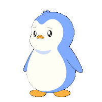 Sad Why Me Sticker by Pudgy Penguins