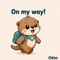 On My Way! Off We Go with Otto the Otter