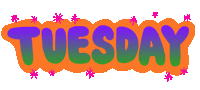 Friday Day Sticker by Georgia Perry