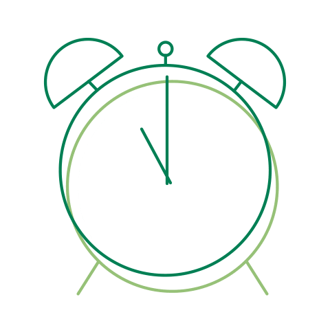 alluna_schlaf giphyupload clock alarm guten morgen Sticker