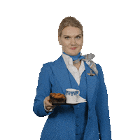 Cabin Crew Food Sticker by KLM