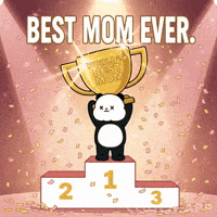 Mothers Day Panda GIF by Kanpai Pandas