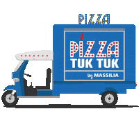 Tuk Tuk Sticker by Pizza Massilia