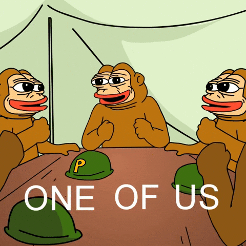 One Of Us GIF by Ponke