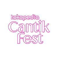 Pink Sticker by Tokopedia