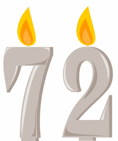 Birthday Flickering GIF