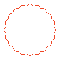 Box Circle Sticker by Cosmopolitan