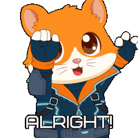 Happy Lets Go Sticker by Hamieverse