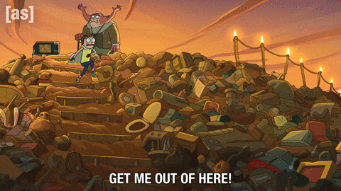 Rick And Morty Running GIF by Adult Swim