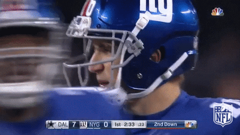 Manning New York Giants GIF by NFL