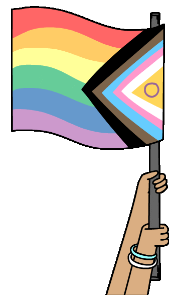 Rainbow We Are Home Sticker by Budapest Pride