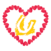 Hearts Sticker by Elk Grove Milling Stable Mix