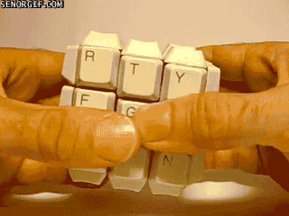 keyboard geeks GIF by Cheezburger