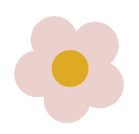 Flower Blush Sticker by mustard made