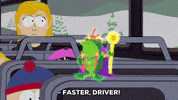 driving stan marsh GIF by South Park 