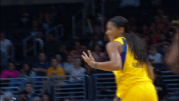 happy los angeles sparks GIF by WNBA