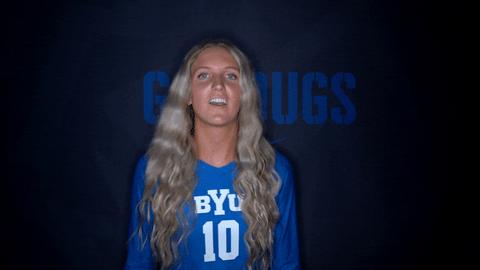 Sport Wow GIF by BYU Cougars