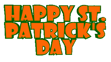 St Patricks Day Irish Sticker by OpticalArtInc.