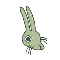Rabbit Lapin Sticker