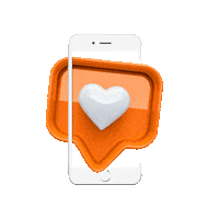 Heart Love Sticker by HELPNOFEED