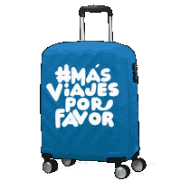 Q2vacaciones travel trip airplane airport Sticker