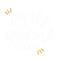 Weekend Sunday Sticker