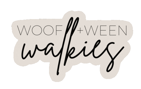 Walkies Sticker by WOOF+WEEN