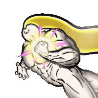 Power Flying Sticker