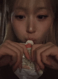 Idol Drinking GIF