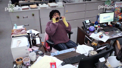 The Paper Sunglasses GIF by Peacock