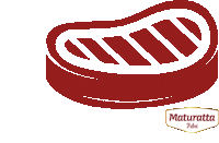 maturattafriboi bbq grill beef carne Sticker