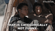 Not Funny Bad Joke GIF by Amazon Prime Video