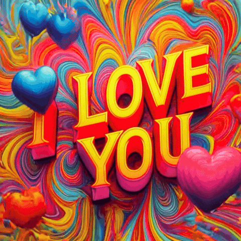 I Love You Kiss GIF