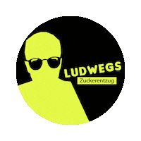 LUDWEGS sweet sugar ludwig sugarfree Sticker
